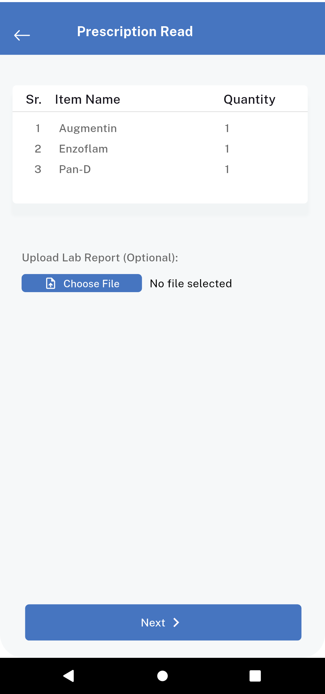 Business App Screenshot